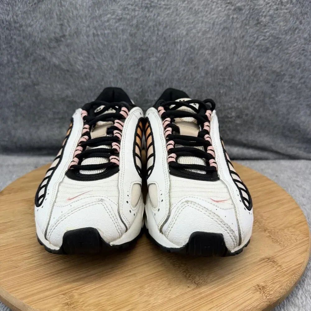 Nike Air Max Tailwind 4 Shoes Womens Size 8.5 White Orange Sneakers CJ7976-100